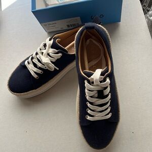 NWT JACK ROGERS Mia Espadrille Platform Sneakers